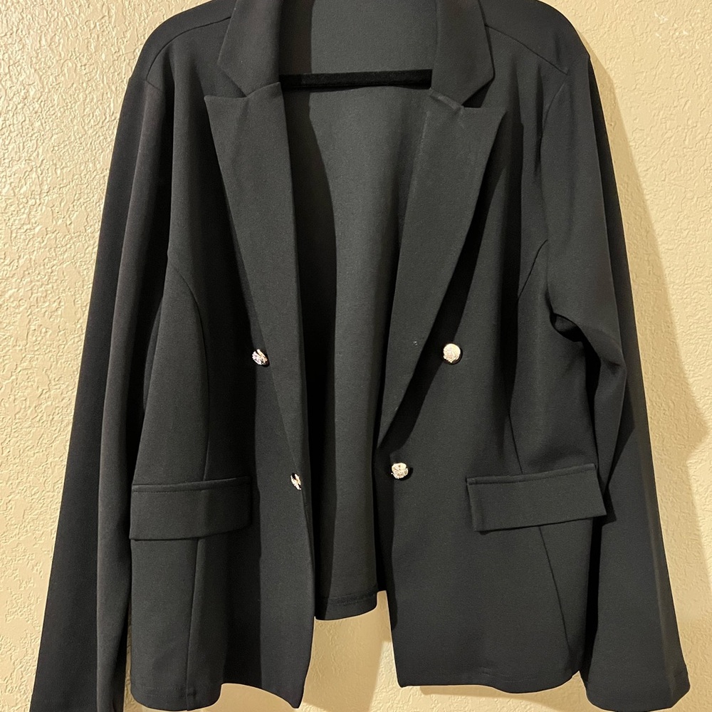 Elegant Black Women's Blazer